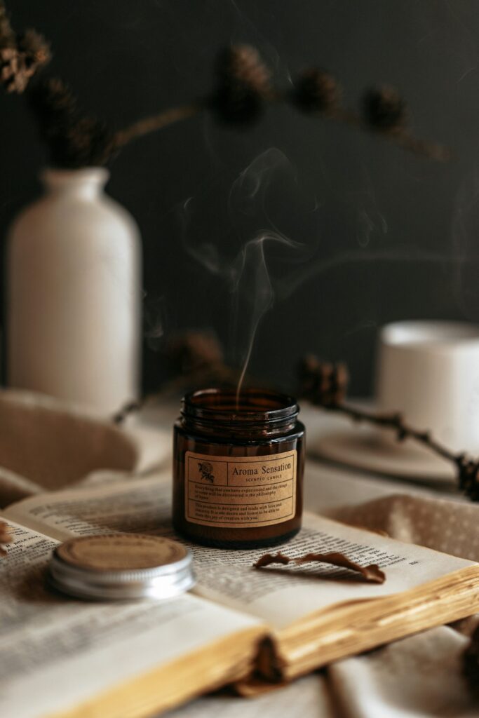 Handmade Zodiac Soy Wax Candle - Scorpio